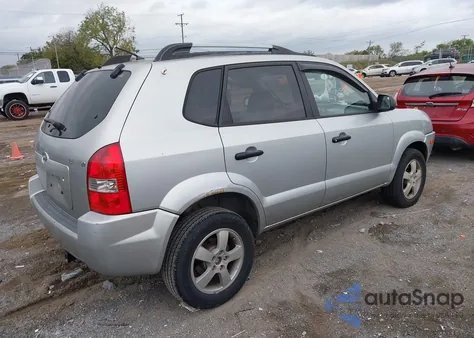 2007 Hyundai Tucson Gls z USA, uszkodzony, nr VIN KM8JM12B17U500891